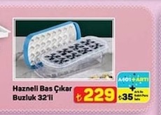 Hazneli Baş Çıkar Buzluk 32'Li