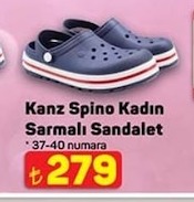 Kanz Spino Kadın Sarmalı Sandalet 37-40 Numara