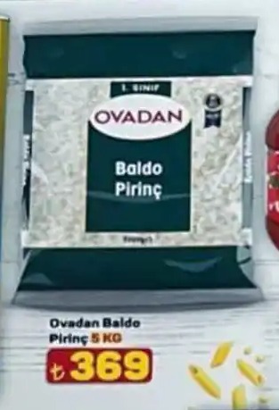 Ovadan Baldo Pirinç 5 Kg
