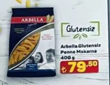 Arbella Glutensiz Penne Makarna 400 G
