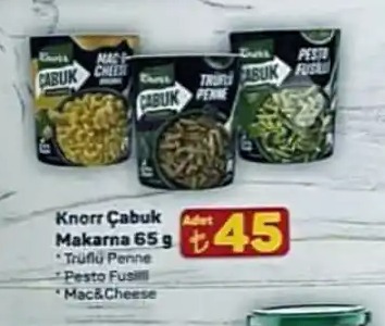 Knorr Çabuk Makarna 65G