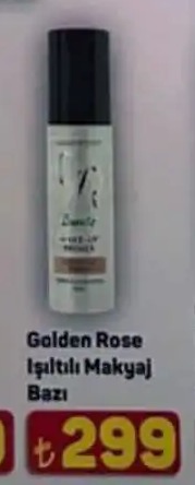 Golden Rose Isiltili Makyaj Bazi