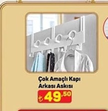Çok Amaçlı Kapı Arkası Askısı