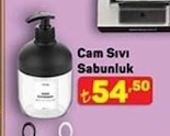 Cam Sıvı Sabunluk