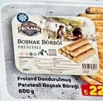 Froland Dondurulmuş Patatesli Boşnak Böreği 600G