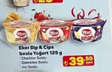 Eker Dip & Cips Soslu Yoğurt 125 G