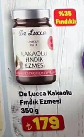 De Lucca Kakaolu Fındık Ezmesi 350G