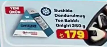 Sushida Dondurulmuş Ton Balıklı Onigiri 250 G