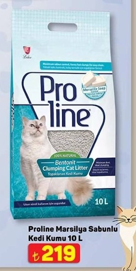 Proline Marsilya Sabunlu Kedi Kumu 10 L