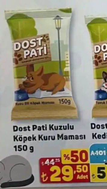 Dost Pati Kuzulu Köpek Kuru Maması 150 G