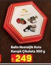 Balın Nostaljik Kutu Karışık Çikolata 300 G