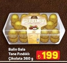 Gala Fındıklı Çikolata 360 G