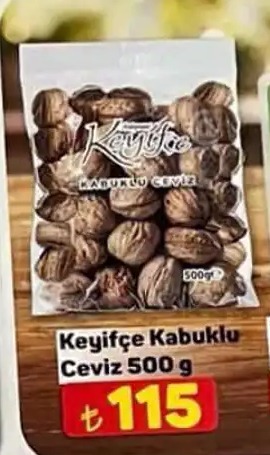 Keyifçe Kabuklu Ceviz 500 G