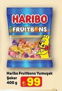 Haribo Fruitbons Yumuşak Şeker 400G