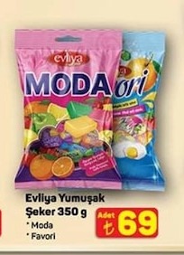Evliya Yumuşak Şeker 350 G