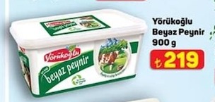 Yörükoğlu Beyaz Peynir 900 G