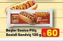 Beşler Sosico Piliç Soslu Sandviç 130G