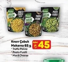 Knorr Çabuk Makarna 65 G