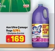 Ace Ultra Çamaşır Suyu 3,75L