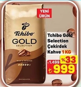 Tchibo Gold Selection Çekirdek Kahve 1Kg