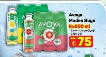 Avoya Maden Suyu 6X200 Ml
