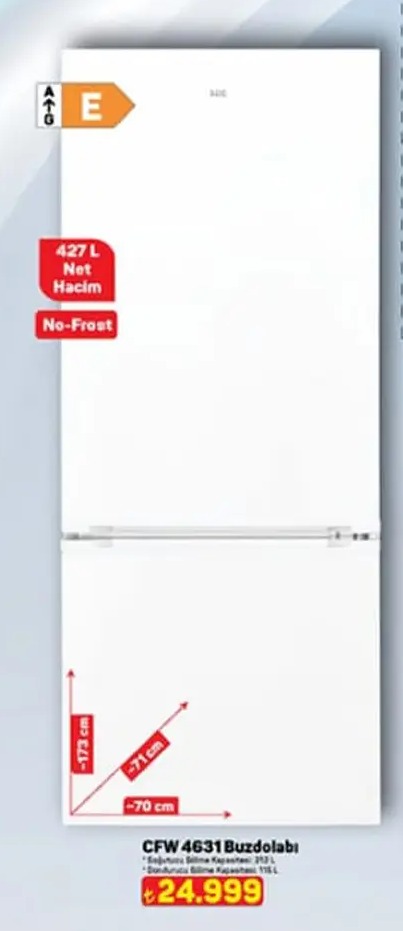 Buzdolabı Cfw 4631