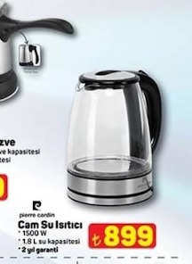 Pierre Cardin Cam Su Isıtıcı