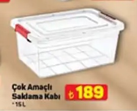Çok Amaçlı Saklama Kabı 15L