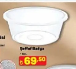 Şeffaf Banyo 10L