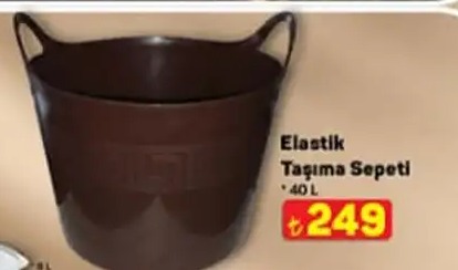 Elastik Taşıma Sepeti 40 L