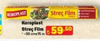 Koroplast Streç Film 30Cmx15M