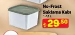 No-Frost Saklama Kabı 1.1L