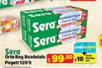 Sera Orta Boy Buzdolabı Poşeti 120'Li