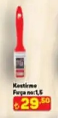 Köstürme Fırça No:1,5