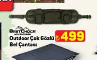 Outdoor Çok Gözlü Bel Çantası