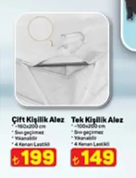 Çift Kişilik Alez 160X200 Cm