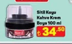 Sıtil Koyu Kahve Krem Boya 100Ml