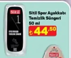 Sitil Spor Ayakkabı Temizlik Süngeri 50Ml