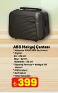 Abs Makyaj Çantası