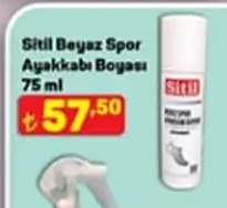 Sitil Beyaz Spor Ayakkabı Boyası 75Ml
