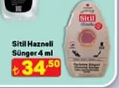 Sıltıı Haznelli Sünger 4 Ml