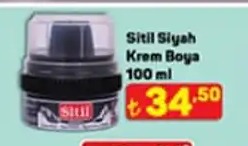 Sıltıı Siyah Krem Boya 100 Ml