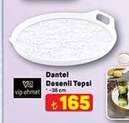 Dantel Desenli Tepsi 38Cm