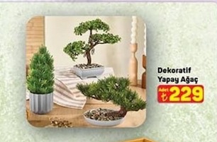 Dekoratif Yapay Ağaç