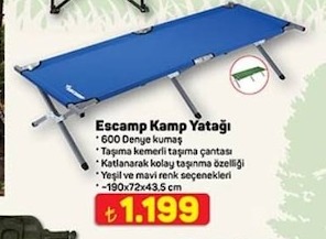 Escamp Kamp Yatağı