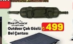Outdoor Çok Gözlü Bel Çantası