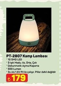 Pt-2807 Kamp Lambası