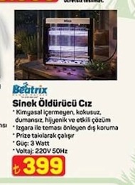 Beatrix Sinek Öldürücü Cız