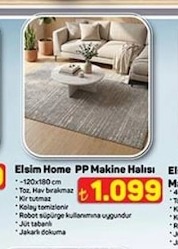 Elsim Home Pp Makine Hali 120X180Cm