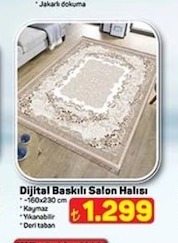 Dijital Baskili Salon Halisi 160X230Cm